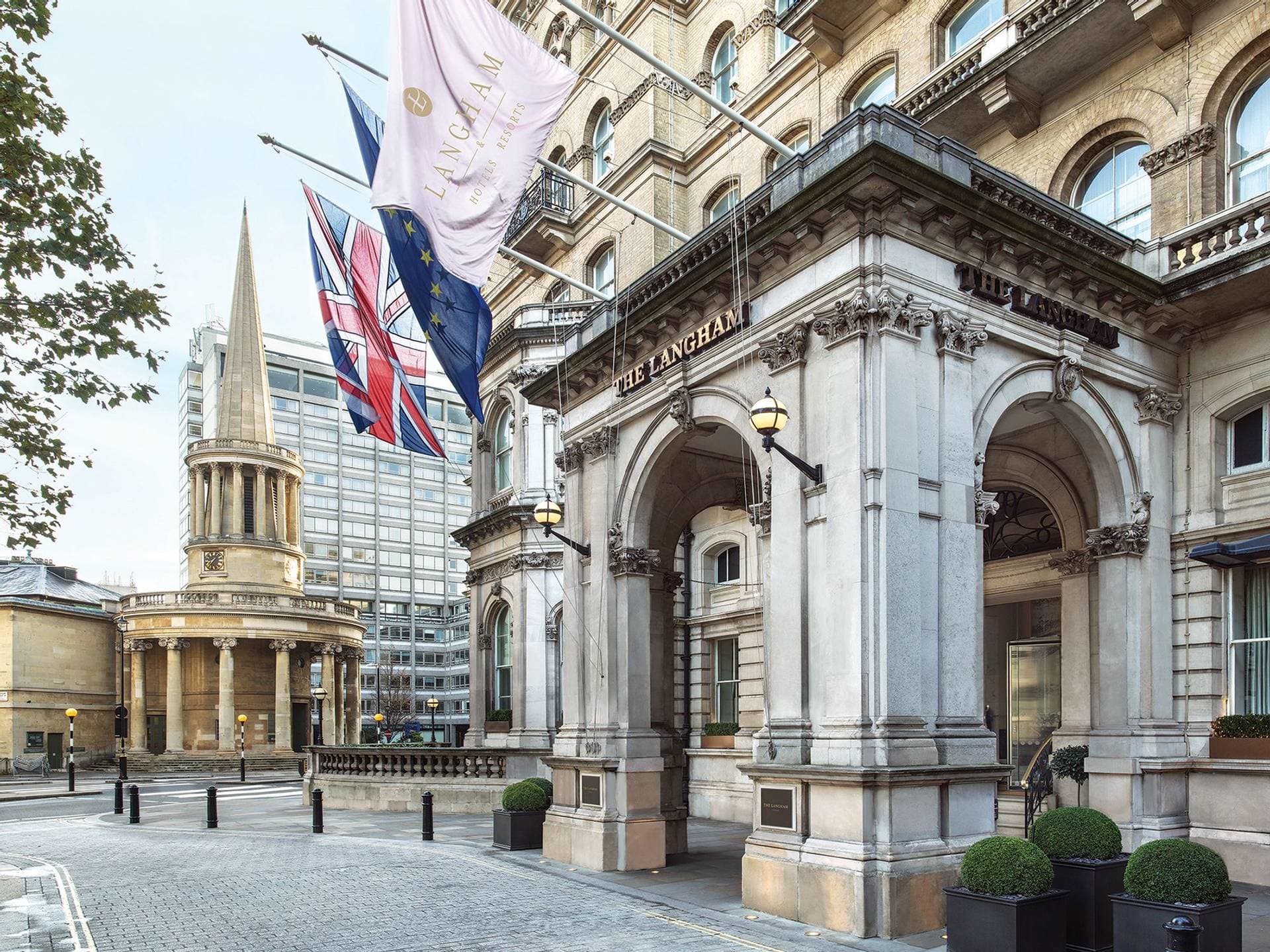 The Langham, London exterior